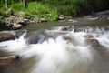 Long exposure river flow Royalty Free Stock Photo