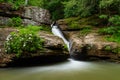 Long Exposure of Sharp`s Shupe - Cascade Waterfall - Holly River State Park - West Virginia