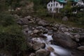 Long Exposure Shot in Jibhi, Banjar Valley, Himachal Royalty Free Stock Photo