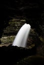 Staircase & Waterfall - Watkins Glen State Park - Long Exposure - Waterfall - New York