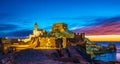 San Pietro Church in Porto Venere, Liguria, Italy Royalty Free Stock Photo