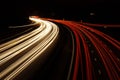 Long exposure traffic shots Royalty Free Stock Photo