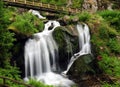 Long Exposure Of The Upper Triberg Falls In Black Forest Germany Royalty Free Stock Photo