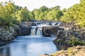 A long exposure view of Lower Force waterfall on the River Tees