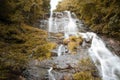 Long exposure of waterfall on Appalachian trail