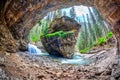 Hidden Cave at Johnston Canyon in Banff National Park