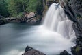 Long Exposure Waterfall At Mount Carleton Provincial Park Royalty Free Stock Photo