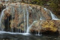 Long exposure waterfall in Romania - Long exposure Beusnita River in Cheile Nerei Natural Park, Romania