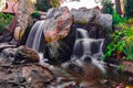 Long exposure of a waterfall Royalty Free Stock Photo