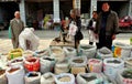 Long Feng, China: Family Selling Dried Foods