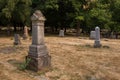 Ancient Cemetery garden in Portland