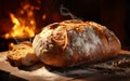 Long-Form Culinary Art: Bread Photography and Food Styling. Generative By Ai Royalty Free Stock Photo