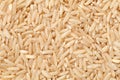 Long Grain Brown Rice Background Royalty Free Stock Photo