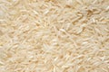 Long grain rice top view. Royalty Free Stock Photo