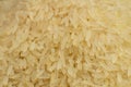 Long grain white rice background. Macro. Rice texture. Top view Royalty Free Stock Photo