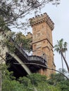 Long Gully Bridge made of Sydney sandstone. Northbridge Sydney New South Wales Australia