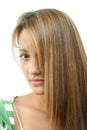 Long hair teen girl Royalty Free Stock Photo