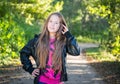 Long hair teen girl Royalty Free Stock Photo