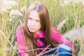 Long hair teen girl Royalty Free Stock Photo