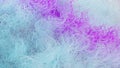 long-haired fur pompon, ball of hair, cotton wool, fluffy ball, colorful furry fabric texture, close-up fragment Royalty Free Stock Photo