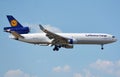 Lufthansa cargo MD-11 frighter cargo airplane