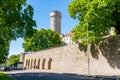 Long Herman tower in old town, Tallinn, Estonia