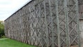 A Long house in the reconstructed 15th century Crawford Lake Iroquoian Village