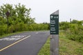 Long Island bike path to Jones Beach from Captree State Park