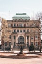 Long Island City Courthouse and Court Square Park, Queens, New York City