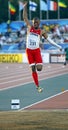 Long jump men canada stewart bronze Royalty Free Stock Photo