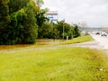 Long King Creek Livingston Texas Flooding Hurricane Harvey