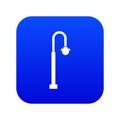 Long lantern icon digital blue