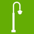 Long lantern icon green