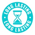 Long lasting vector icon Royalty Free Stock Photo