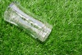 The long of light green artificial grass Royalty Free Stock Photo