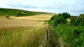 TheÃÂ Long Man of WilmingtonÃÂ is aÃÂ hill figureÃÂ on the steep slopes of Windover Hill nearÃÂ Wilmington, East Sussex, England Royalty Free Stock Photo