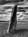 'Long Meg, Cumbria' Royalty Free Stock Photo