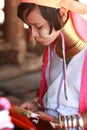 Long Neck Tribe, Thailand Royalty Free Stock Photo