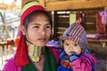 Long-Neck Woman, Myanmar Royalty Free Stock Photo