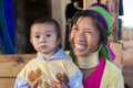 Long-Neck Woman, Myanmar Royalty Free Stock Photo