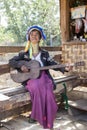 Long-Neck Woman, Myanmar Royalty Free Stock Photo