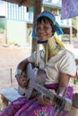 Long-Neck Woman, Myanmar Royalty Free Stock Photo