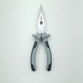 Long Needle Nose Pliers with Cutters Royalty Free Stock Photo