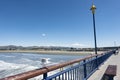 Long New Brighton Pier Christchurch Royalty Free Stock Photo