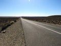 Long open road through the Karoo, South Africa