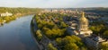 Long Panoramic View Charleston West Virginia Capitol City