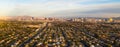 Long Panoramic View Residential Expanse Outside the Strip Las Vegas Royalty Free Stock Photo