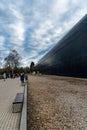 Long path full of people near Africarium pavilion