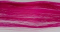 Long pink synthetic hair