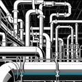 long pipelines, AI-generatet